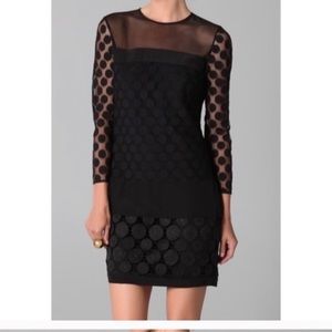 Diane Von Furstenberg Black Dress